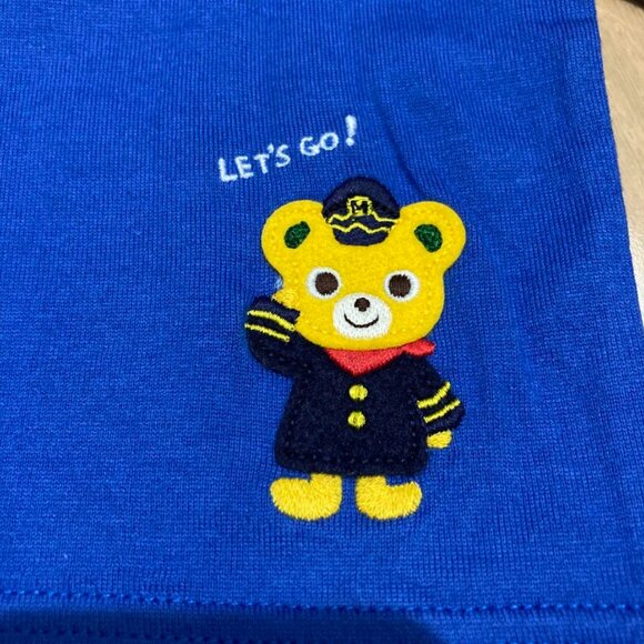 MIKI HOUSE Japan Train Tee Blue 5T - Picture 8 of 8